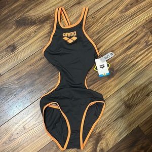 Arena one piece practice suit NWT